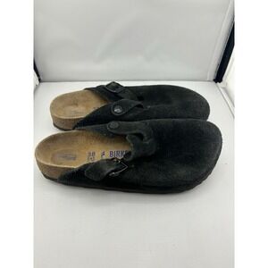 Birkenstock Womens Boston clogs Size 38 Black
